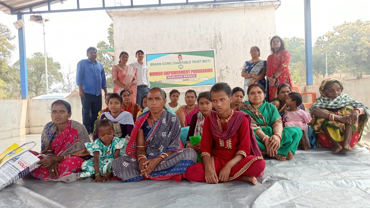 Women Empowerment Programme session in Dumuridihi, Keonjhar district.